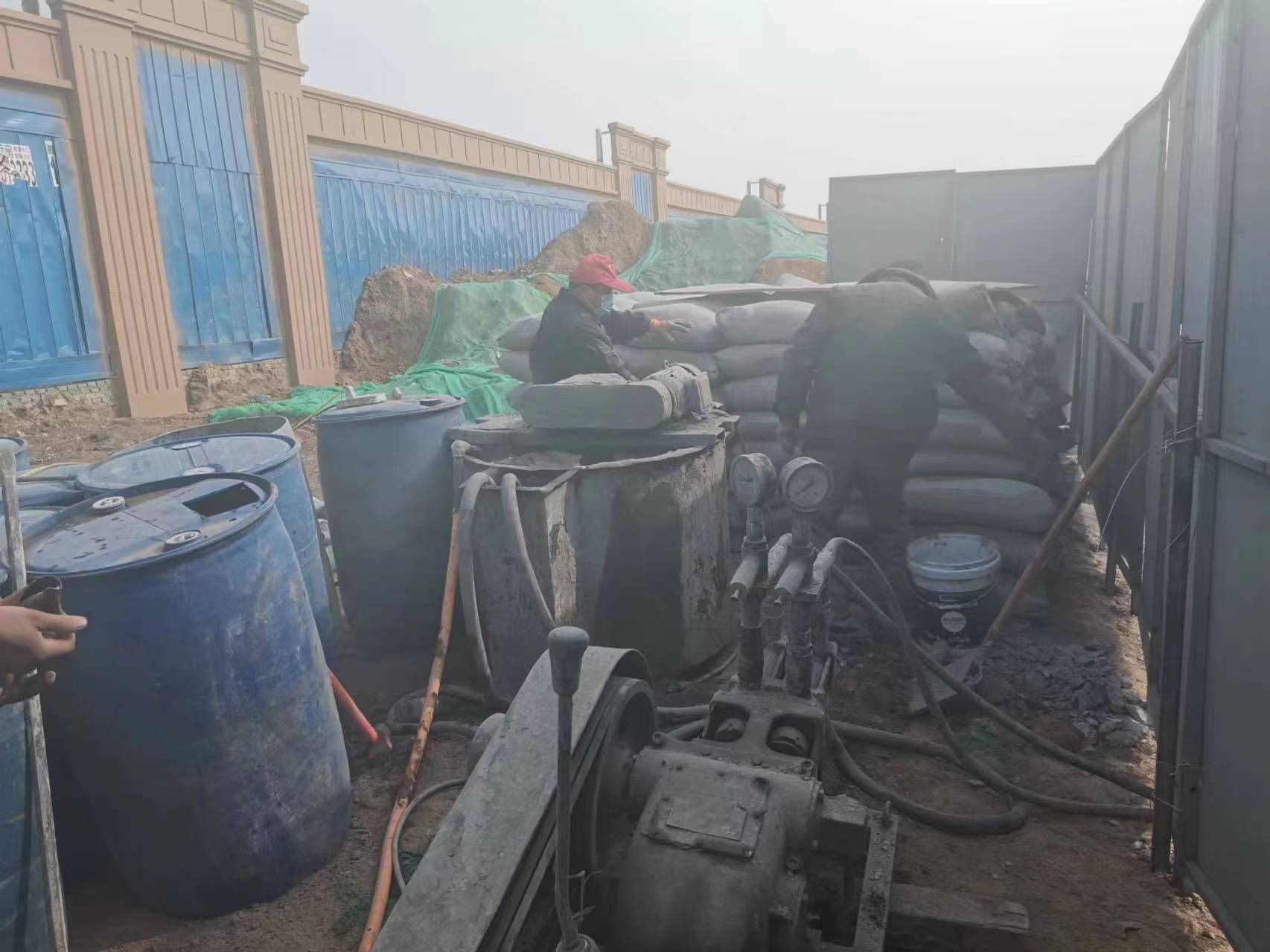 鹿城地基沉降注浆加固